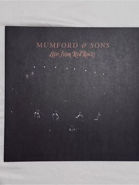 Mumford & Sons "Live from Red Rocks" Vinyl